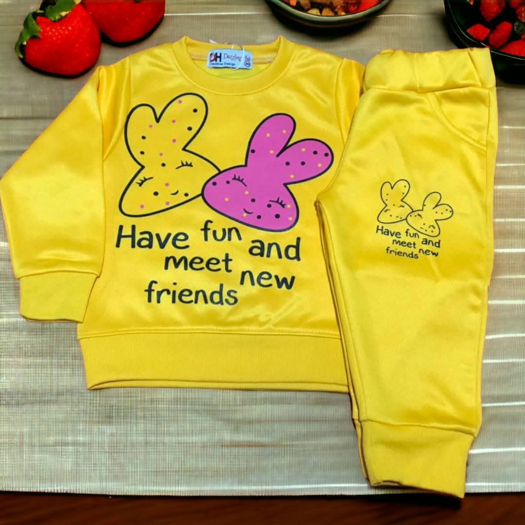 Have Fun & Meet New Friends – Kids Tracksuit